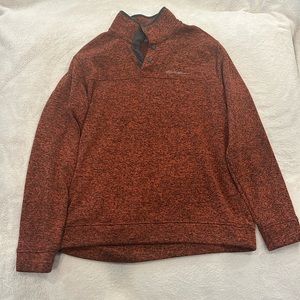 Eddie Bauer Radiator Fleece Snap Mock Pullover